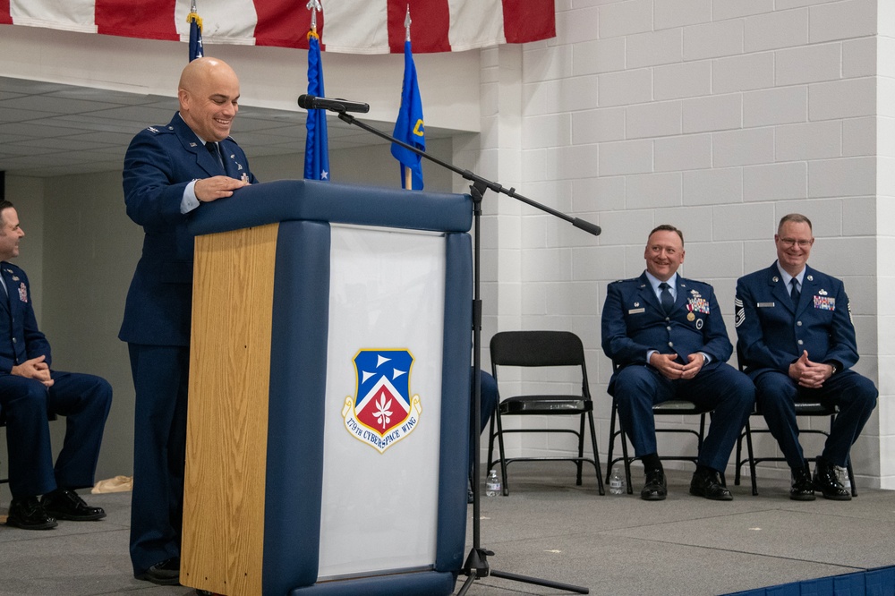 179th Cyber Operations Group Change of Command