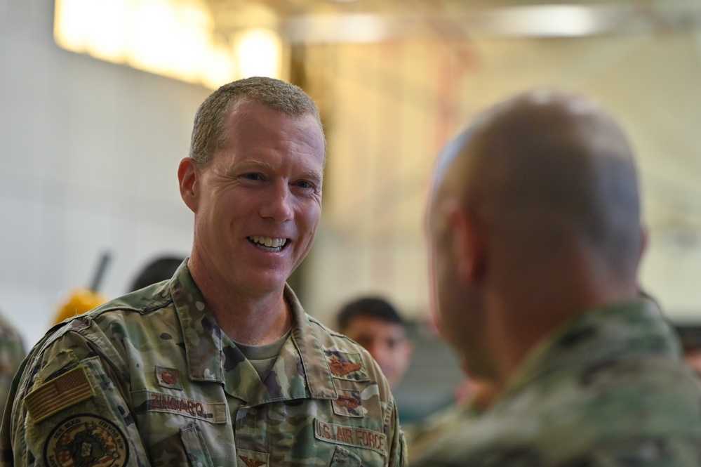 Col. Zingaro bids farewell to 165th Maintenance Group