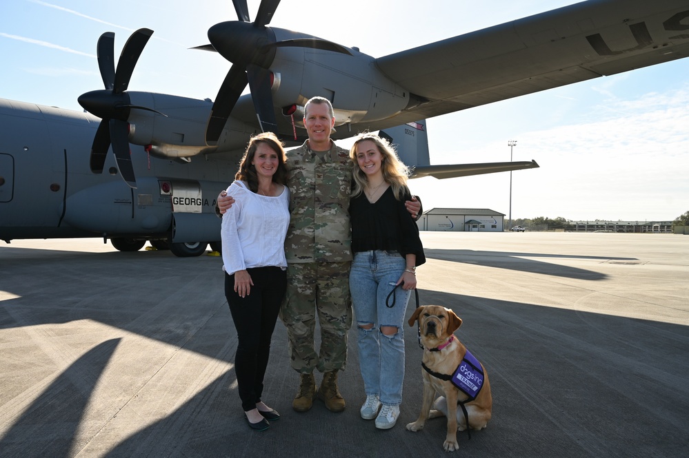 Col. Zingaro bids farewell to the 165th Maintenance Group