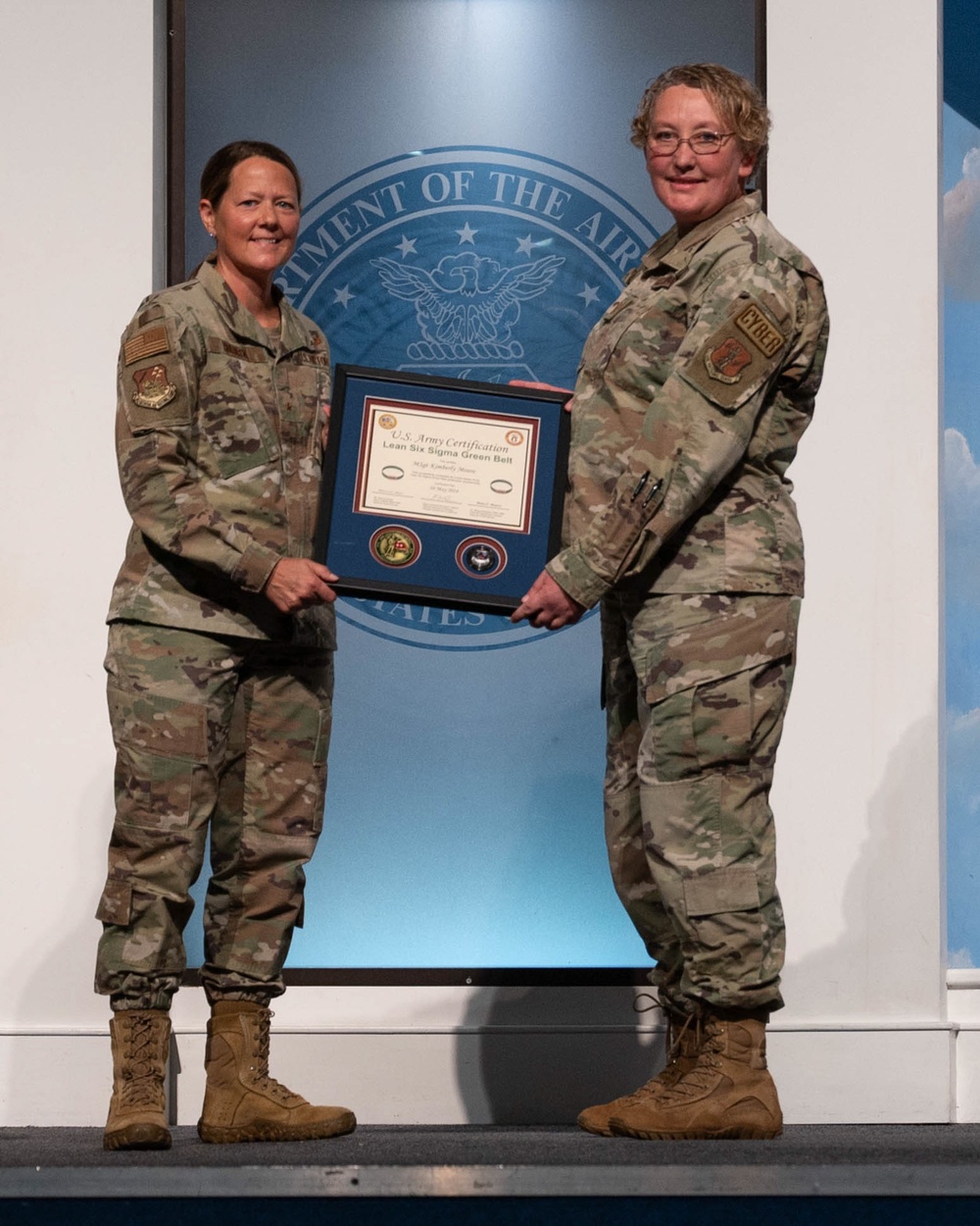 Airmen Receive Lean Six Sigma Certification