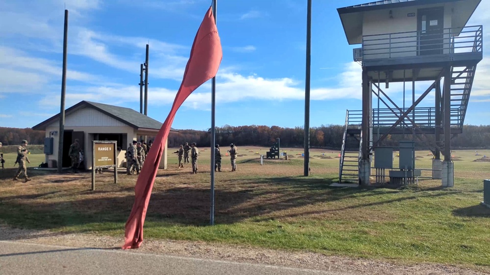 Weapons Qualification Ft. Custer, Augusta Michigan