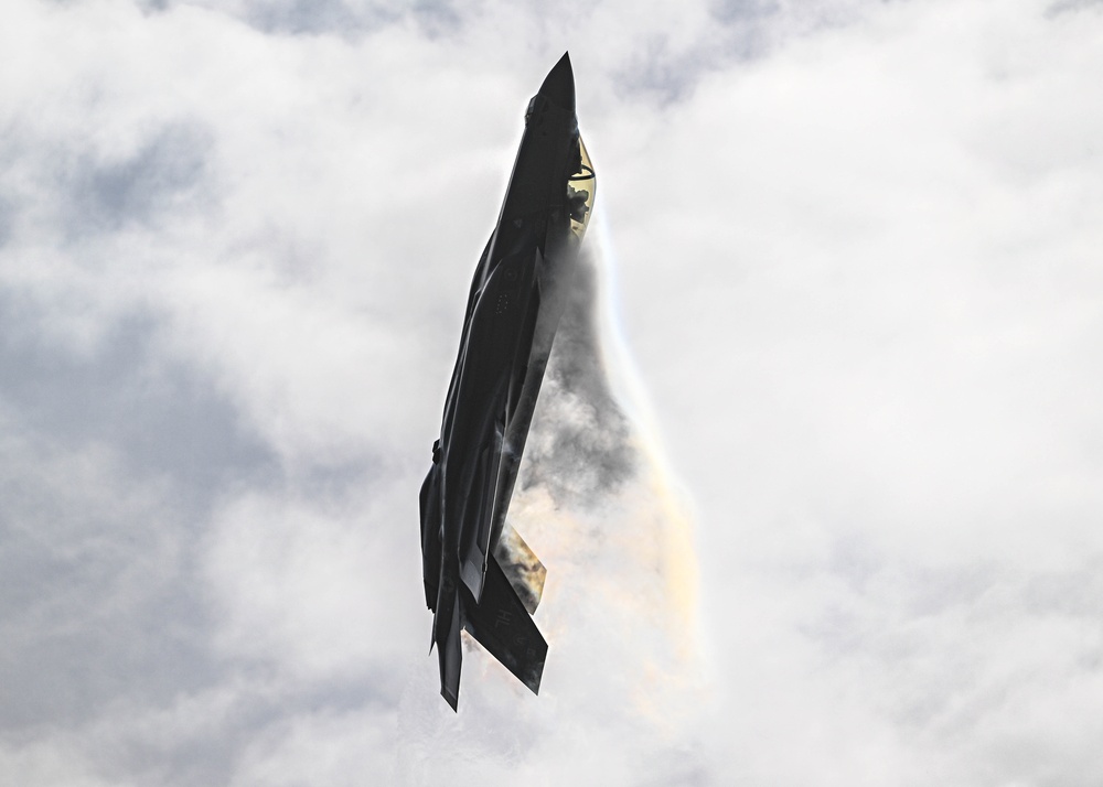 F-35A Demo Team Performs at Naval Air Station Pensacola for Blue Angels Homecoming