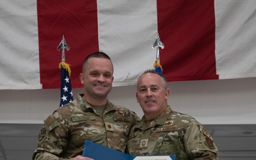 After 23 years of dedicated service Chief Master Sergeant Simonson has retired from the 179th Cyberspace Wing