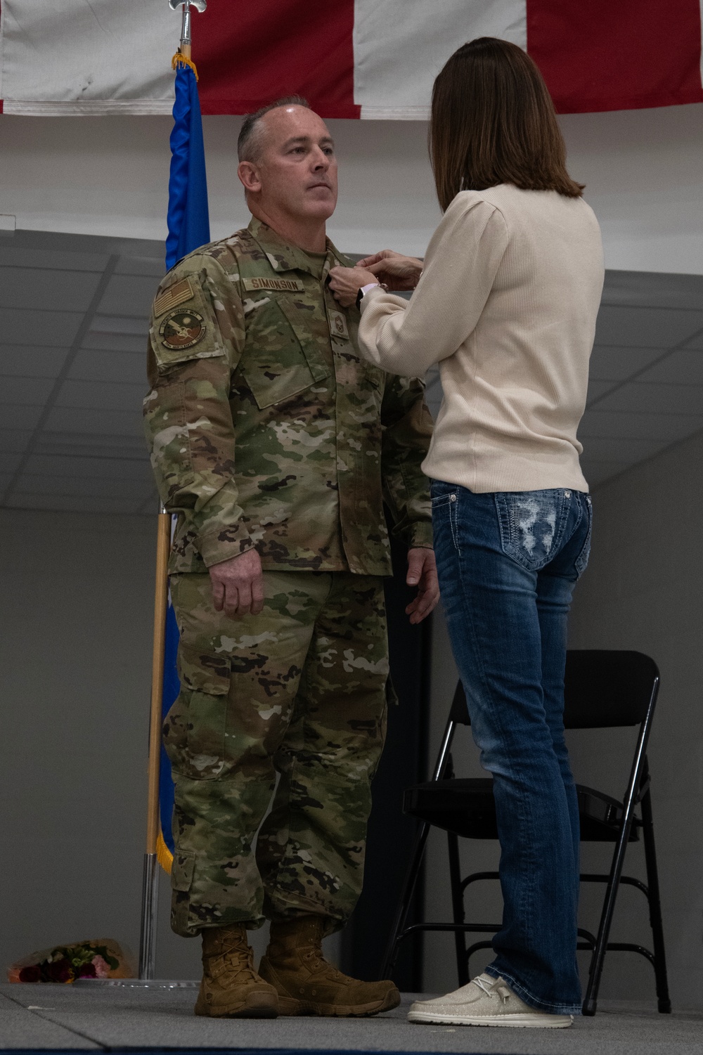 After 23 years of dedicated service Chief Master Sergeant Simonson has retired from the 179th Cyberspace Wing