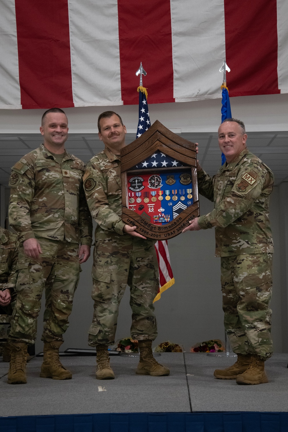 After 23 years of dedicated service Chief Master Sergeant Simonson has retired from the 179th Cyberspace Wing