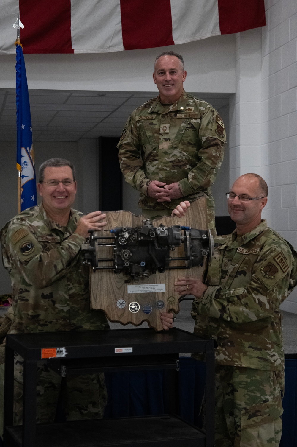 After 23 years of dedicated service Chief Master Sergeant Simonson has retired from the 179th Cyberspace Wing