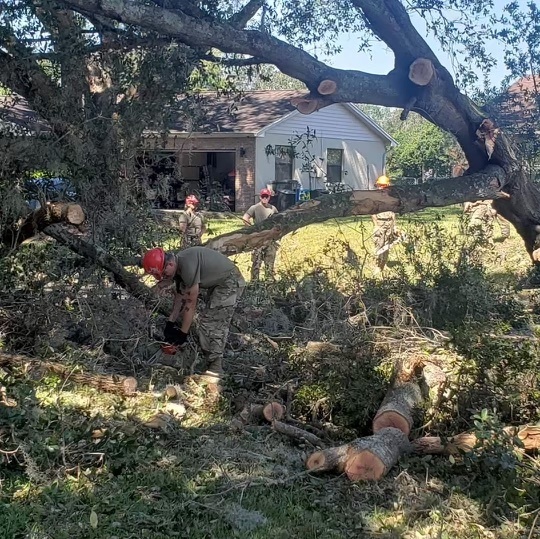 RED HORSE Squadron Rallies to Aid Florida Communities in Hurricane Relief