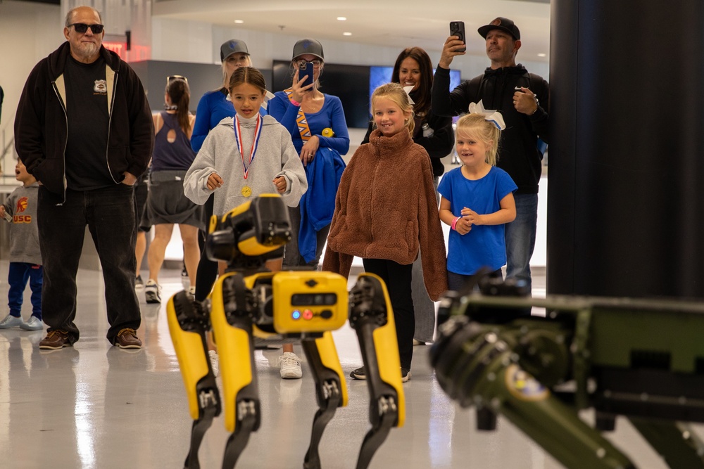 Total Army Career Fair Robotics Demonstration