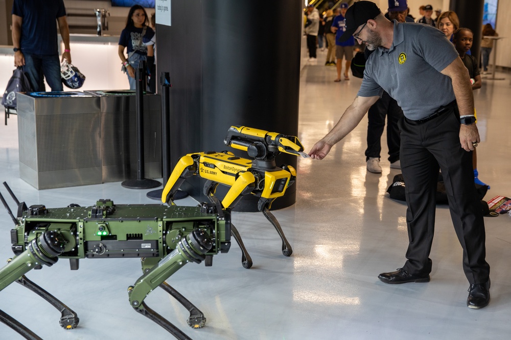 Total Army Career Fair Robotics Demonstration