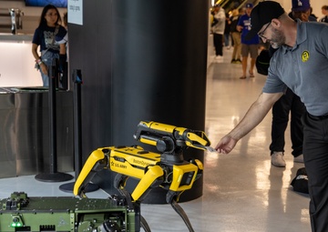 Total Army Career Fair Robotics Demonstration