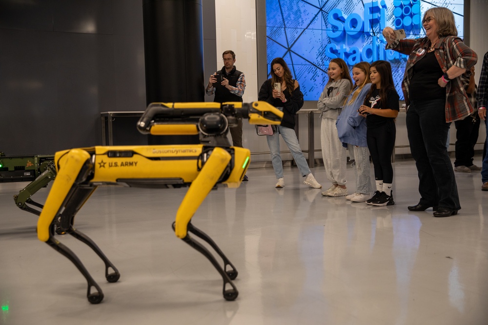 Total Army Career Fair Robotics Demonstration