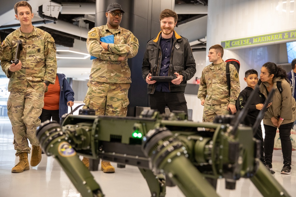 Total Army Career Fair Robotics Demonstration