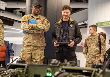 Total Army Career Fair Robotics Demonstration