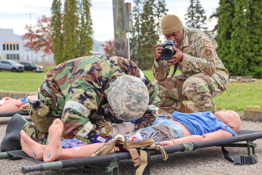 Photographer captures training exercise