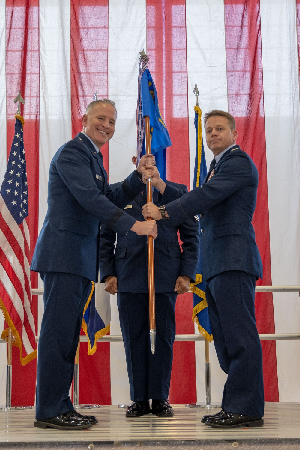 140th Wing Change of Command from U.S. Air Force Col. Jeremiah “Weed” Tucker to U.S. Air Force Col. Ben &quot;Scrappy&quot; Couchman