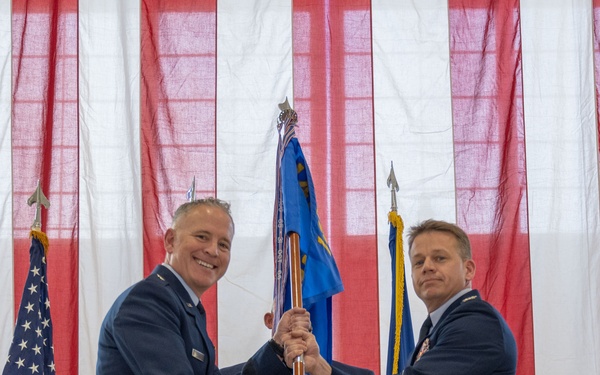 140th Wing Change of Command from U.S. Air Force Col. Jeremiah “Weed” Tucker to U.S. Air Force Col. Ben &quot;Scrappy&quot; Couchman