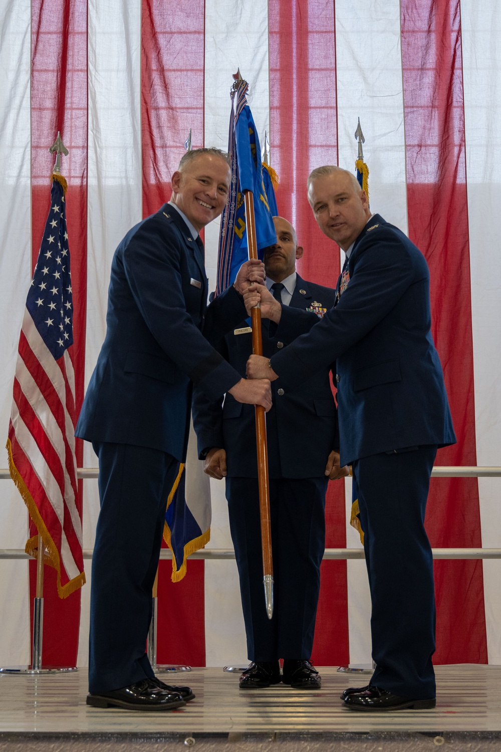 140th Wing Change of Command from U.S. Air Force Col. Jeremiah “Weed” Tucker to U.S. Air Force Col. Ben &quot;Scrappy&quot; Couchman