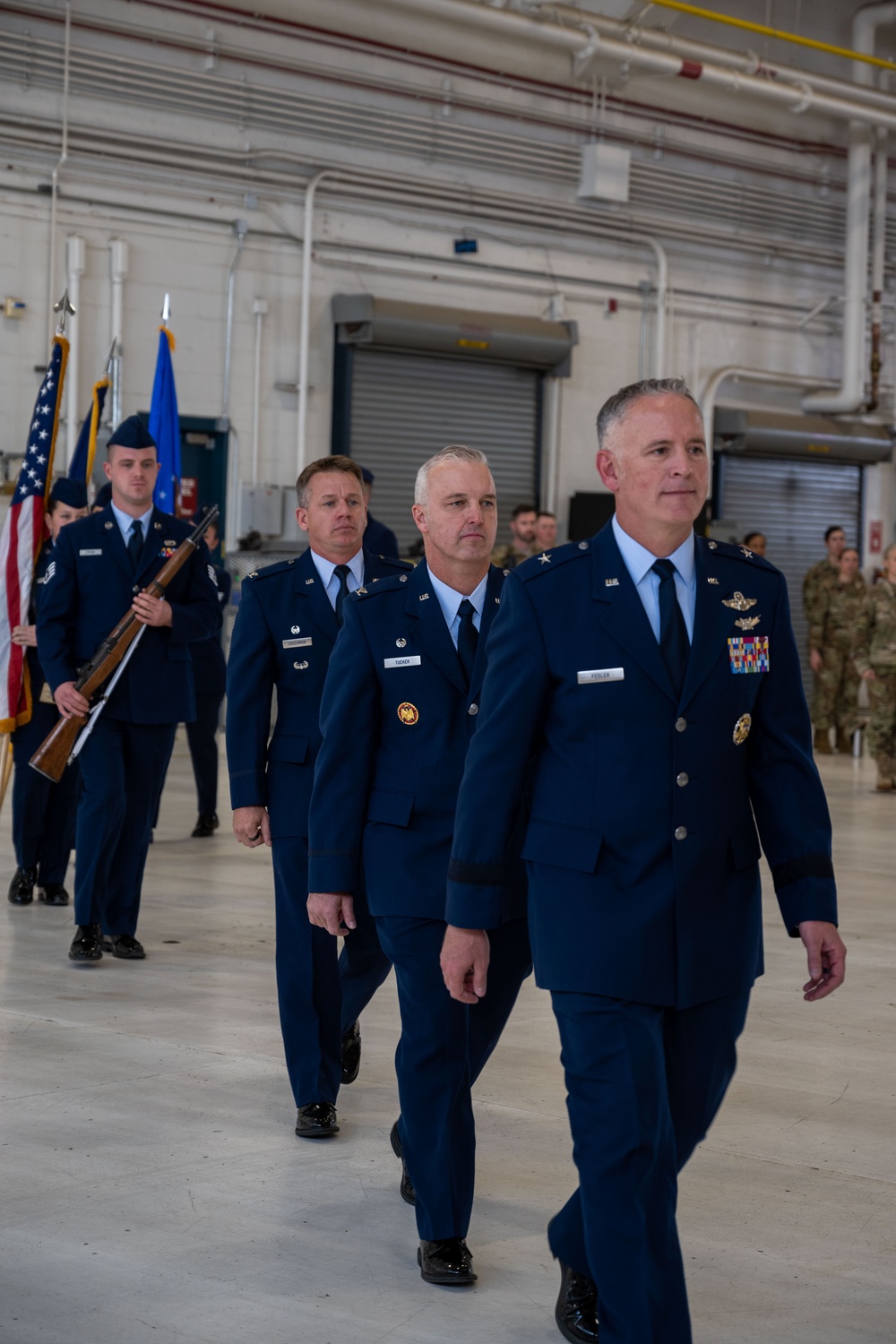 140th Wing Change of Command from U.S. Air Force Col. Jeremiah “Weed” Tucker to U.S. Air Force Col. Ben &quot;Scrappy&quot; Couchman