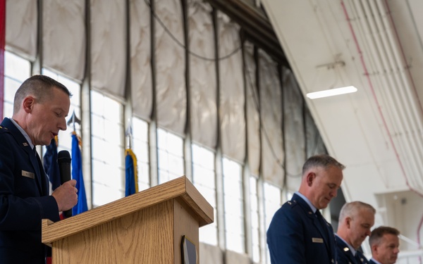 140th Wing Change of Command from U.S. Air Force Col. Jeremiah “Weed” Tucker to U.S. Air Force Col. Ben &quot;Scrappy&quot; Couchman