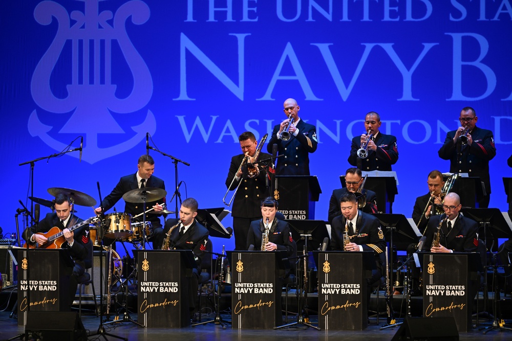 U.S. Navy Band Commodores perform at State Theatre New Jersey