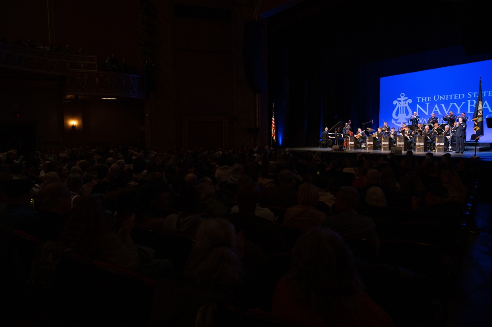 U.S. Navy Band Commodores perform at State Theatre New Jersey