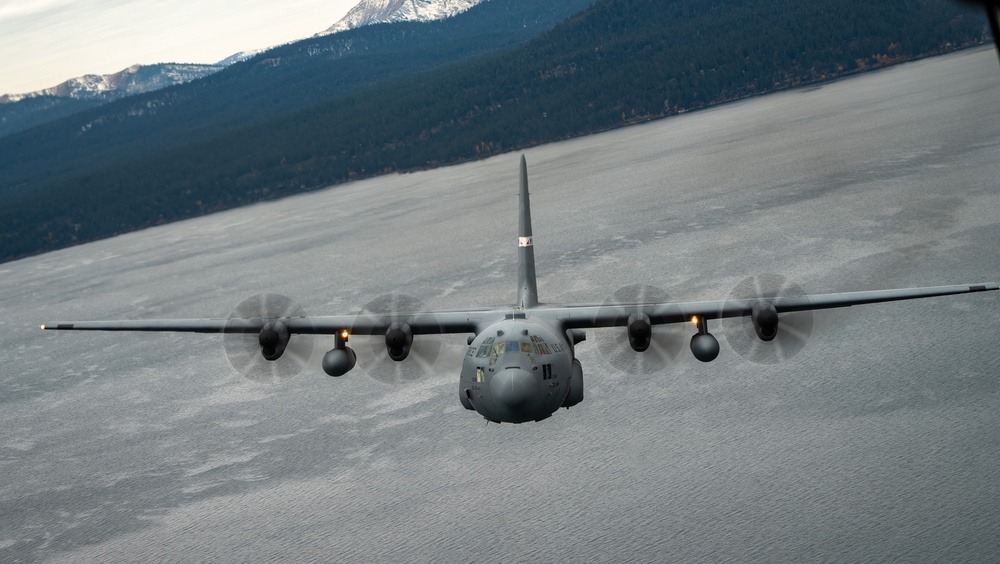 Military spouses take flight on Nevada Air Guard C-130