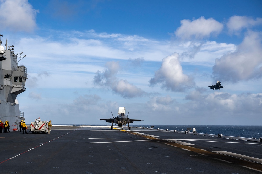 F-35B developmental test execution revs up during sea trials with JS Kaga