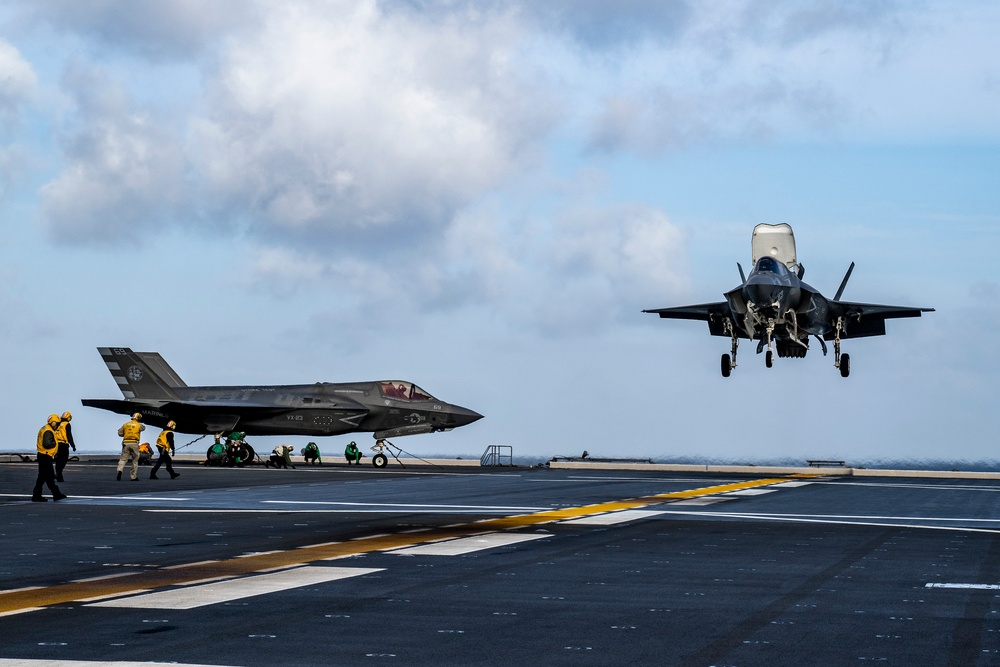 F-35B developmental test execution revs up during sea trials with JS Kaga