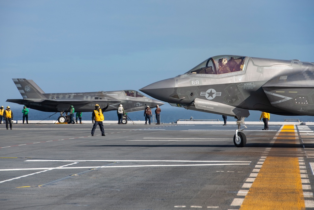 F-35B developmental test execution revs up during sea trials with JS Kaga