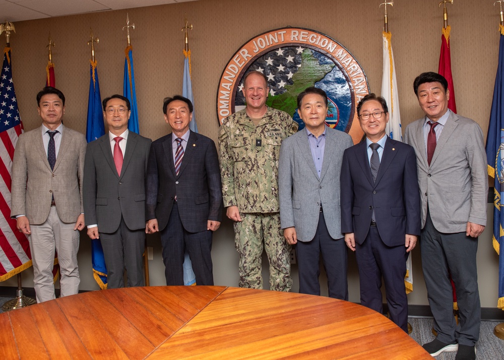 Commander, Joint Region Marianas meets with Republic of Korea defense officials strengthening security ties in the Indo-Pacific region