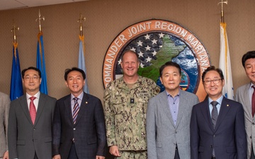 Commander, Joint Region Marianas meets with Republic of Korea defense officials strengthening security ties in the Indo-Pacific region