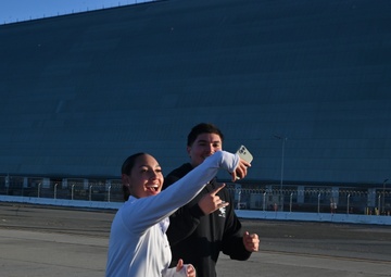 129th Rescue Wing holds two mile base run