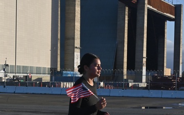 129th Rescue Wing holds two mile base run