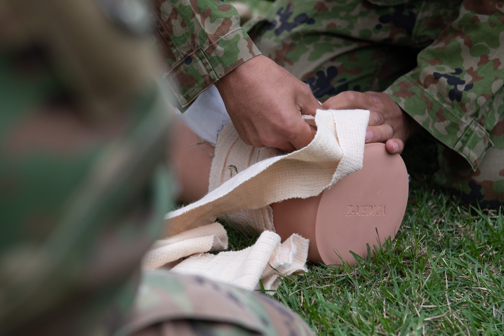 374 SFS, JASDF, JGSDF team up for bilateral exercise Guard and Protect in support of Keen Sword 25