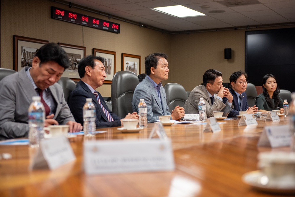 Commander, Joint Region Marianas meets with Republic of Korea defense officials strengthening security ties in the Indo-Pacific region