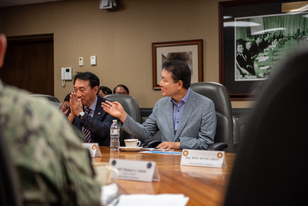 Commander, Joint Region Marianas meets with Republic of Korea defense officials strengthening security ties in the Indo-Pacific region