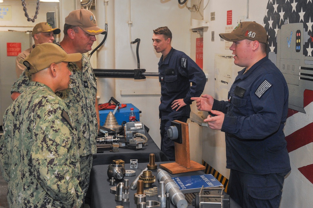 Frank Cable Hosted a Tour for Fleet Activities Sasebo