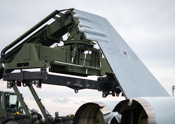 Keen Sword 25: U.S. Marines conduct simulate damaged aircraft recovery at MCAS Iwakuni