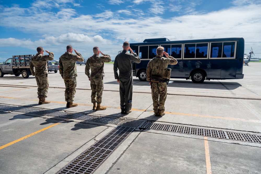 New USFJ/5AF Commander visits Kadena