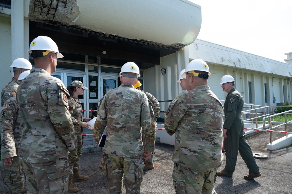New USFJ/5AF Commander visits Kadena