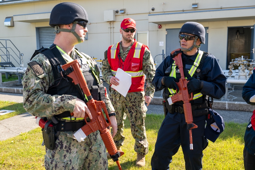 U.S. Navy Security Forces and JGSDF Soldiers Participate in Keen Sword 25