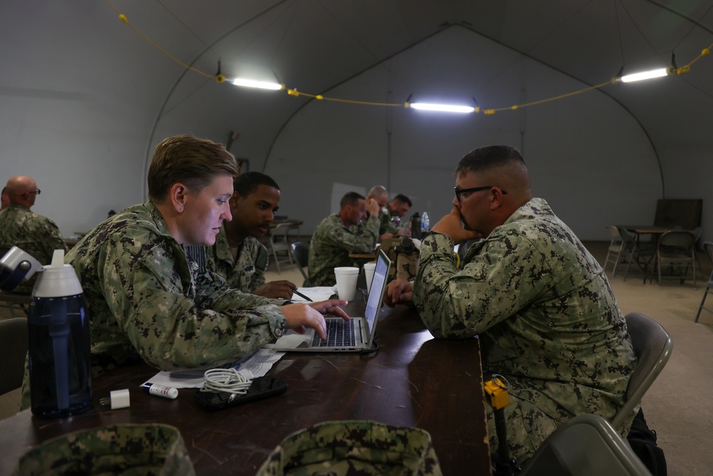 NMCB 4 Seabees at FTX