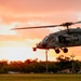 HSC-12 flies during sunset in Guam