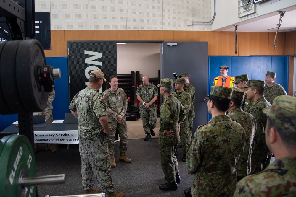 CFAS Hosts Simulated Emergency Evacuation Center