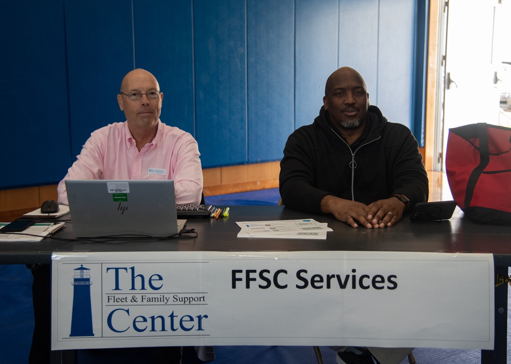 CFAS Hosts Simulated Emergency Evacuation Center