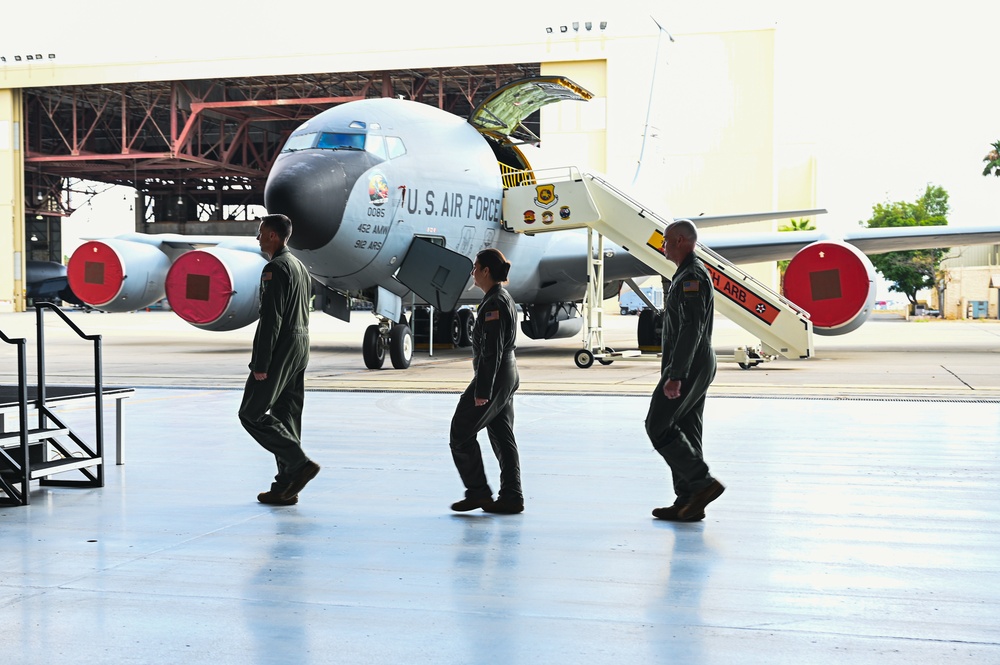 336th Air Refueling Squadron Change of Command