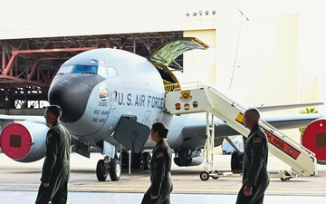 336th Air Refueling Squadron Change of Command