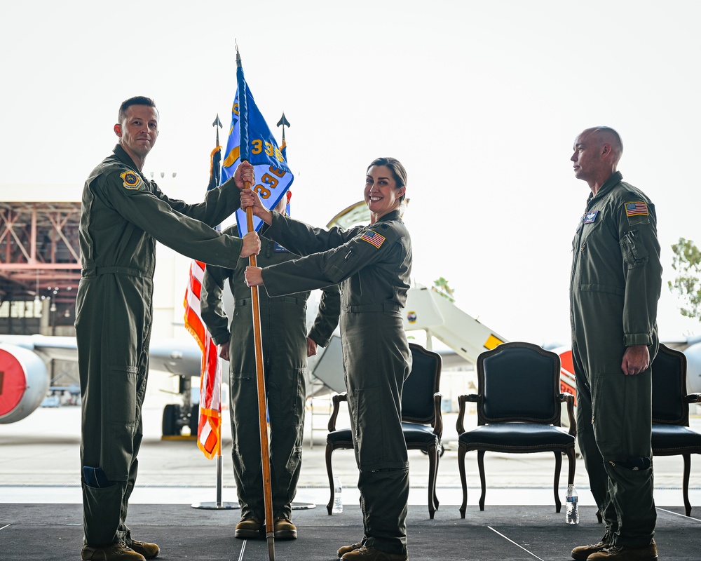 336th Air Refueling Squadron Change of Command