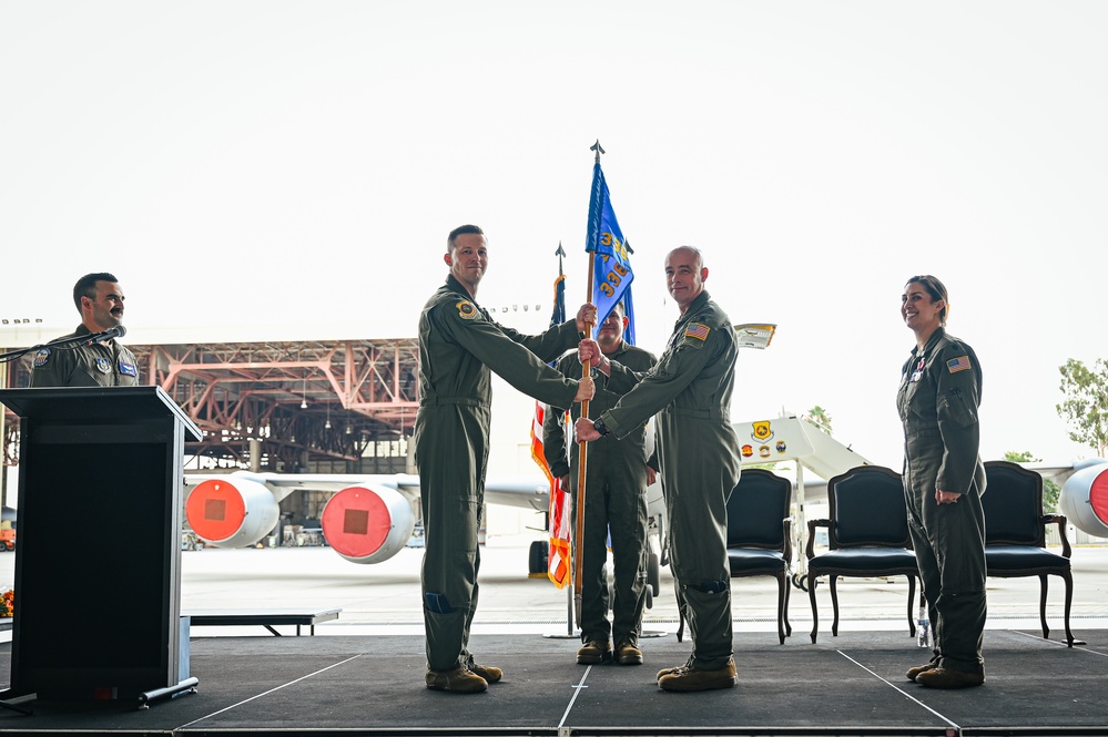 336th Air Refueling Squadron Change of Command