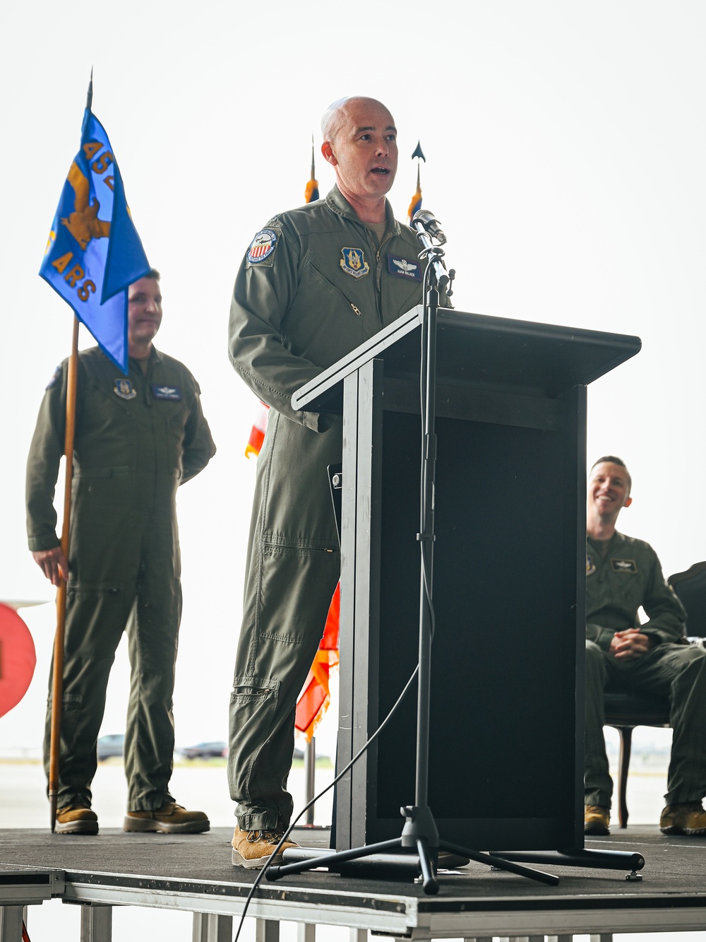 336th Air Refueling Squadron Change of Command